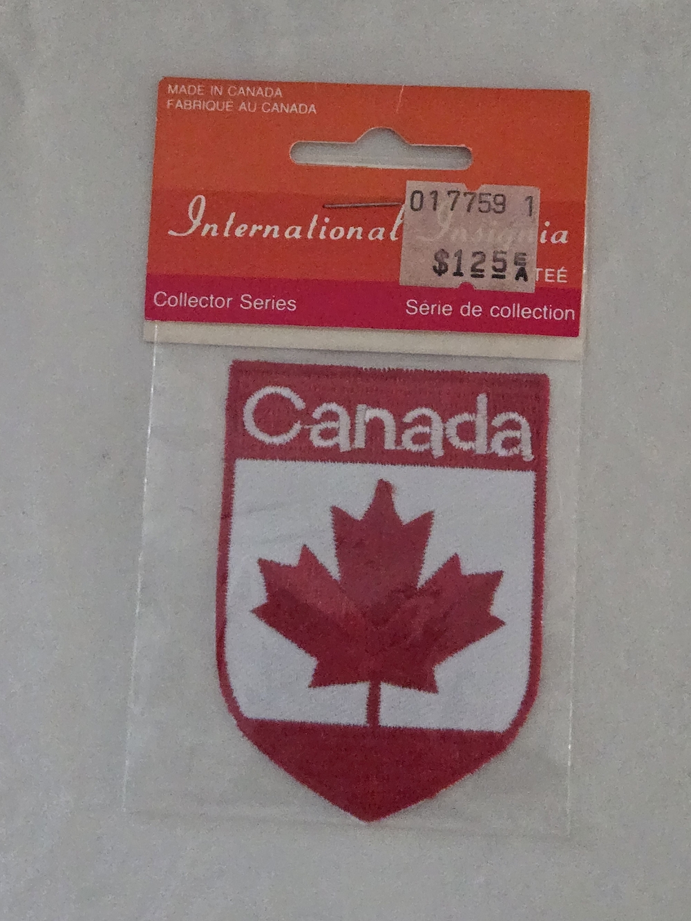 Vintage Canada Maple Leaf Patch